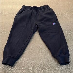 Champion Kids Black Jogger Pants 3t EUC